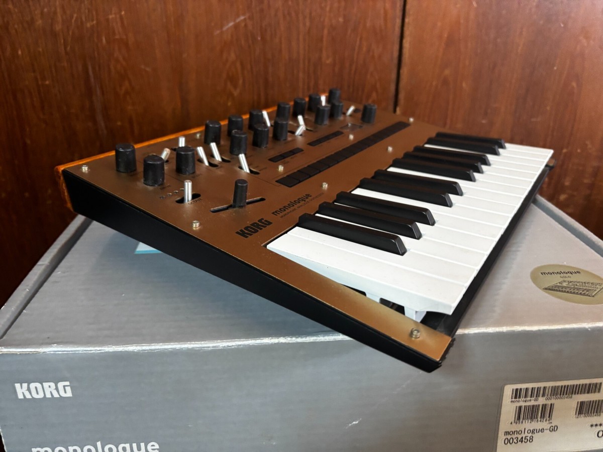 KORG MONOLOGUE-GD monophonic analogue synthesizer w/ box | eBay