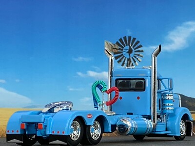 1/64 DCP BABY BLUE PETERBILT 379 DAY CAB | eBay