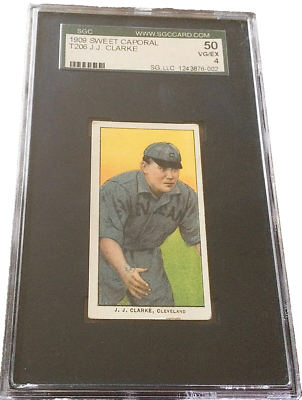 ﾀﾞｲﾆﾝｸﾞﾃｰﾌﾞﾙ(No:1243870) 1909-11 T206 White Border J. J. Clarke 