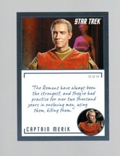 Star Trek Tos 2020 archivos e inscripciones capitán Merik #58 variación #18 de 19