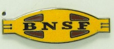Railroad Hat-Lapel Pin/Tac - (BNSF) logo on front of engine  #1702
