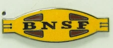 Railroad Hat-Lapel Pin/Tac - (BNSF) logo on front of engine  #1702