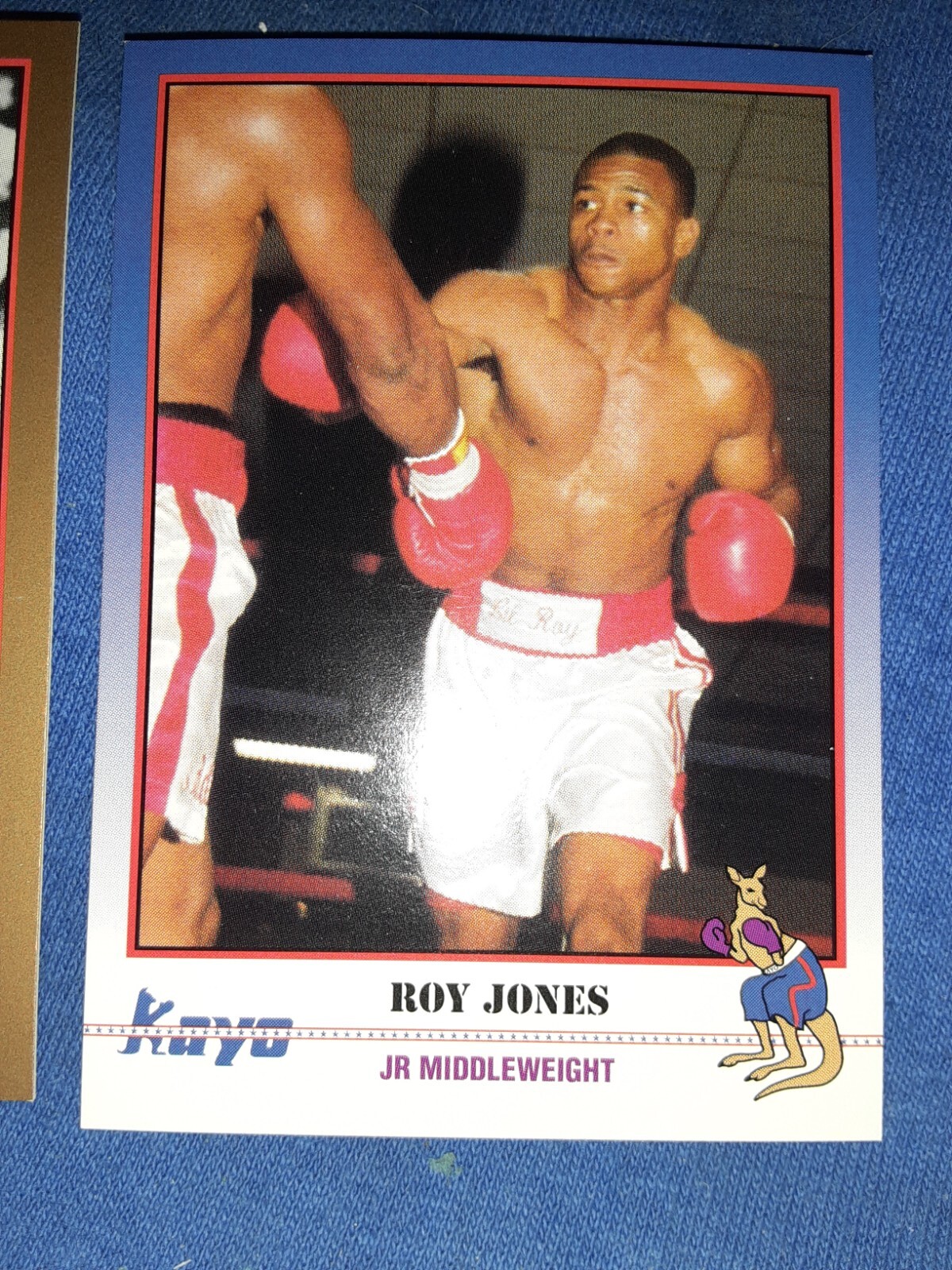 1991 Kayo Boxing MVP HOF LEGEND #116 ROY JONES JR ROOKIE RC RARE