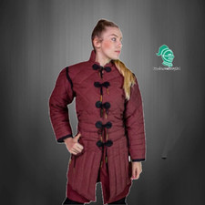 Morgause Gambeson , Thick Padded Gambeson , Qulited Gambison , Mother's day Gift