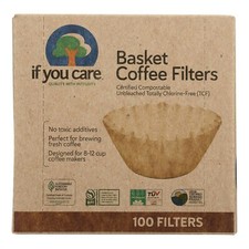 If You Care Coffee Filters - Basket 100 Count Pack of 12 