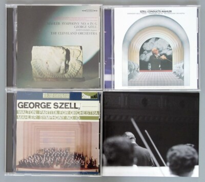 Sony SICC 10260/2 George Szell Mahler: Symphonies No. 4, No