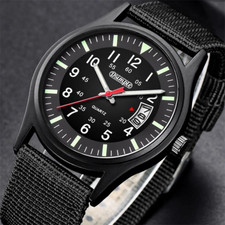 Reloj Hombre 2023 Fashion Mens Nylon Watches Luxury Men Army Military Quartz Wat