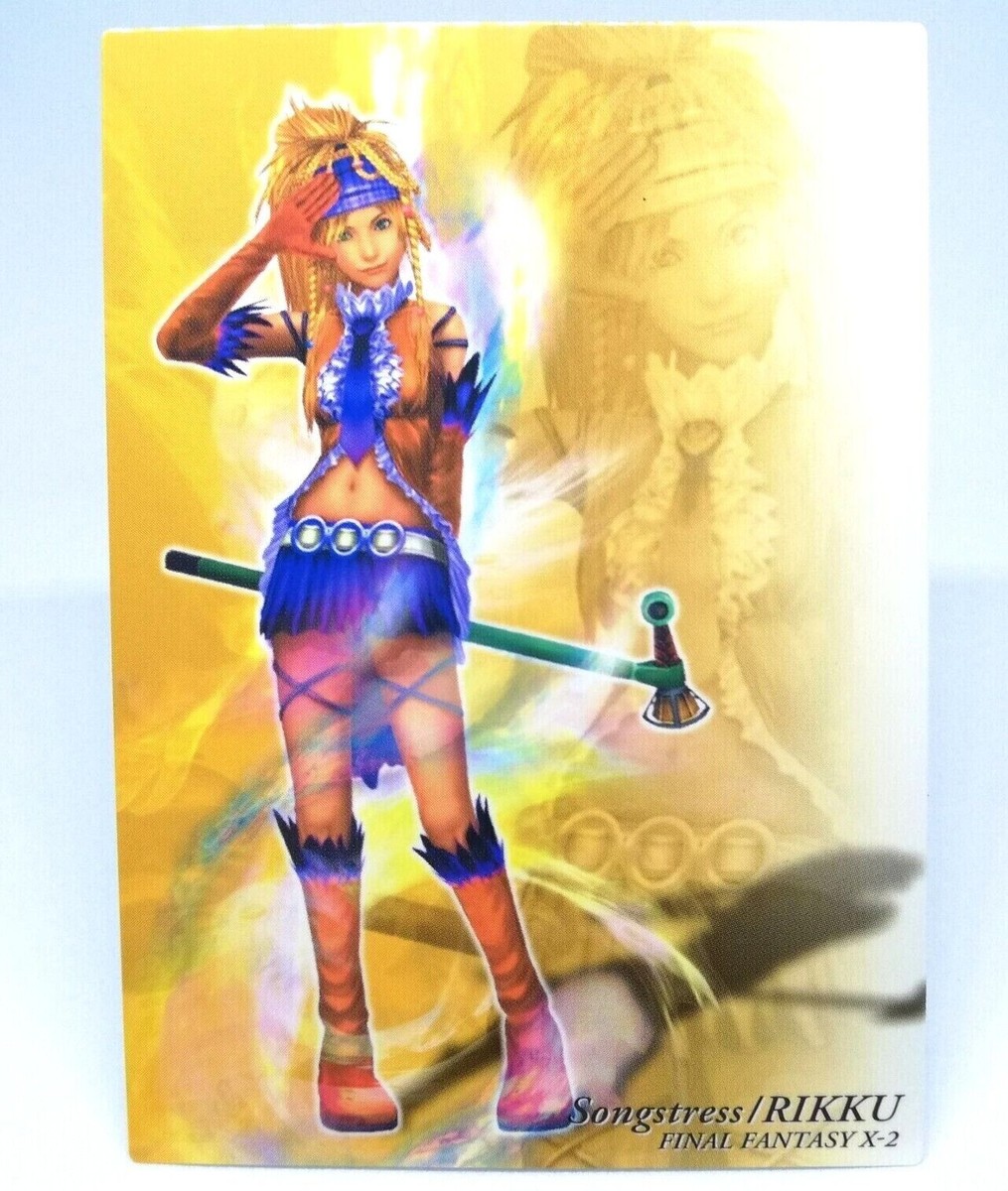 596 Songstress RIKKU Final Fantasy Ⅹ-2 Final Fantasy Art Museum