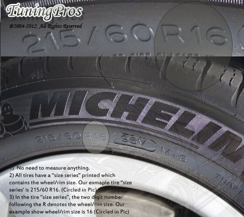 Hubcap 16" Inch Wheel Rim Skin Cover 4pcs Set with Improved ABS Tab Style #B610 - Picture 4 of 4
