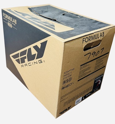 FLY RACING 73-0037L FORMULA CP KRYPTON HELMET RED/WHITE/NAVY LG - Picture 9 of 9