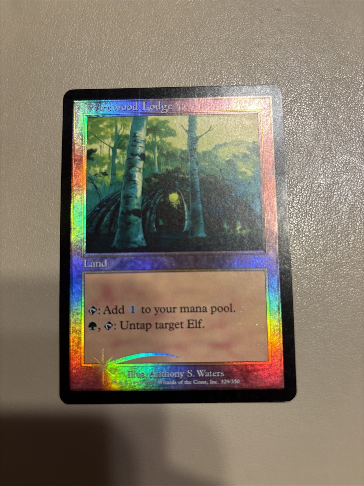 *FOIL* Wirewood Lodge - Onslaught - MTG Magic the Gathering - NM