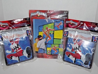 Power Rangers Birthday Party Game 2 Honeycomb Decorations