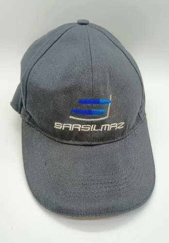 Sarsilmaz Brazos Sombrero Ajustable Negro Gorra Azul y Blanco Logo - Imagen 1 de 5