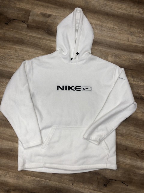 vintage nike spellout sweatshirt off white