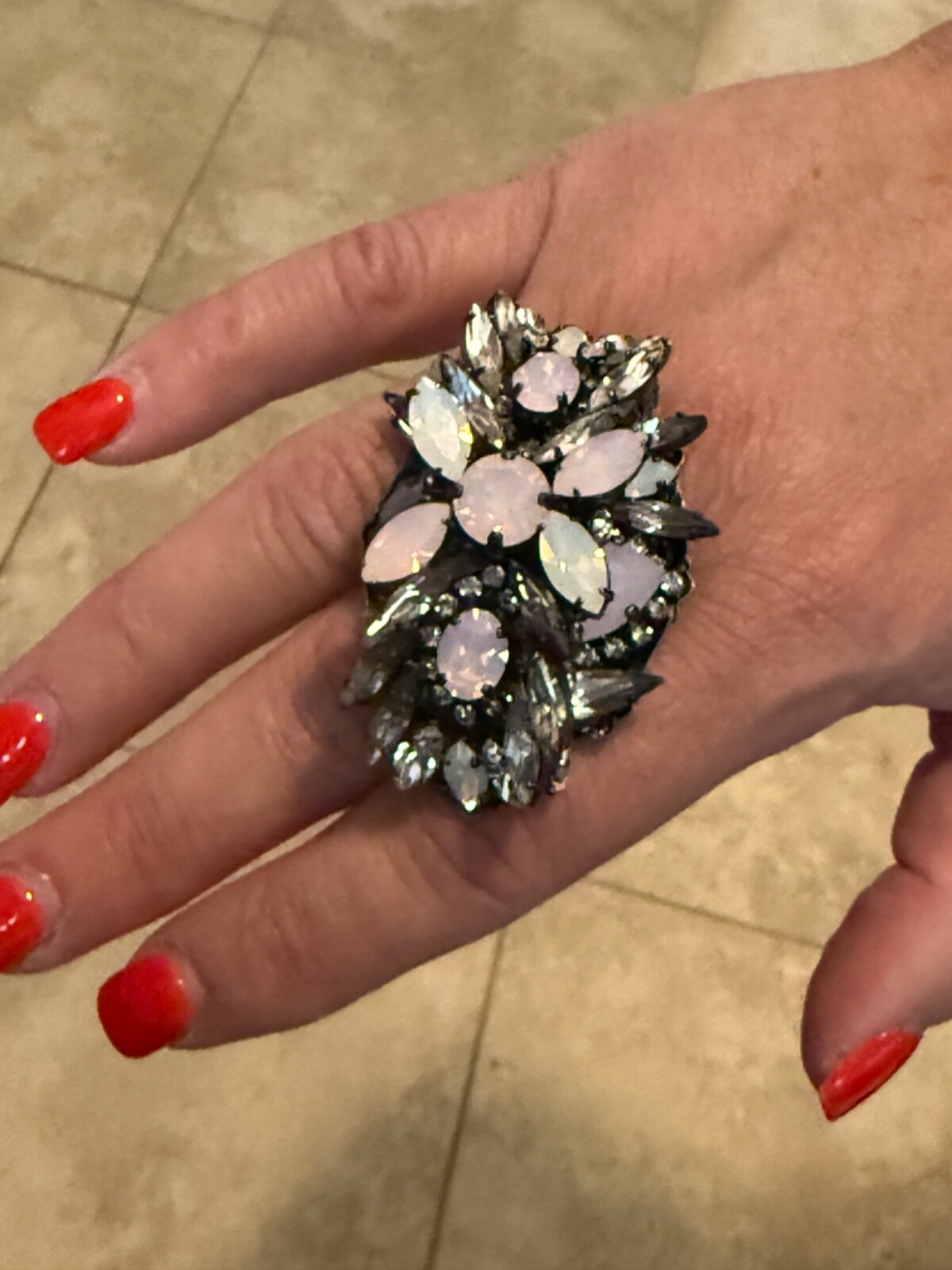 ERICKSON BEAMON COCKTAIL STATEMENT LAB OPALS & SW… - image 11