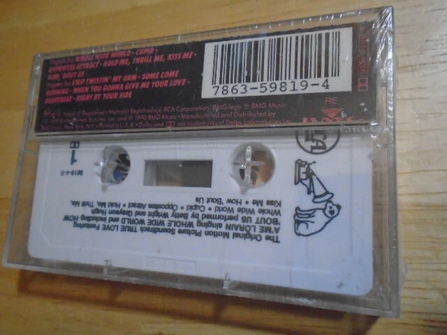 SEALED RARE OOP True Love CASSETTE TAPE soundtrack EURYTHMICS Graham Parker 1989 - Image 2 of 3