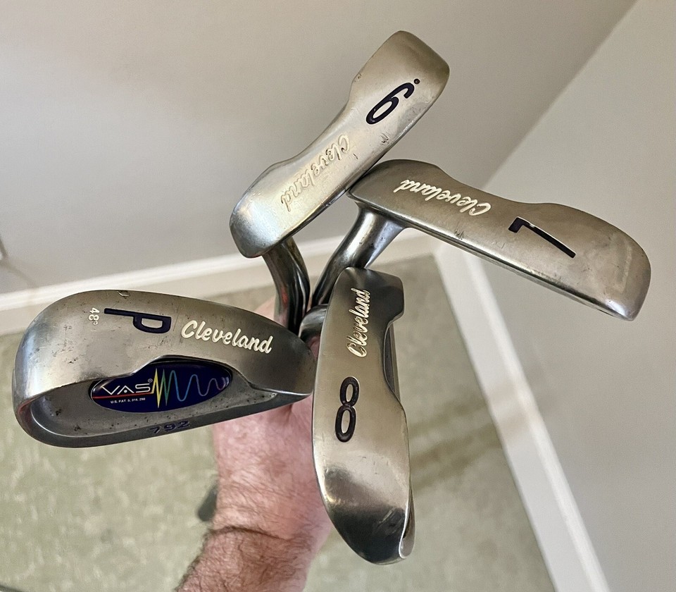 Cleveland VAS 792 Mens RH Iron Set 9 Clubs. 1i, 3iPW. (No 2i). Steel