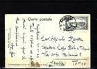 1922 TURKEY CONSTANTINOPLE TURKISH OTTOMANE POSTCARD COVER TO ITALY