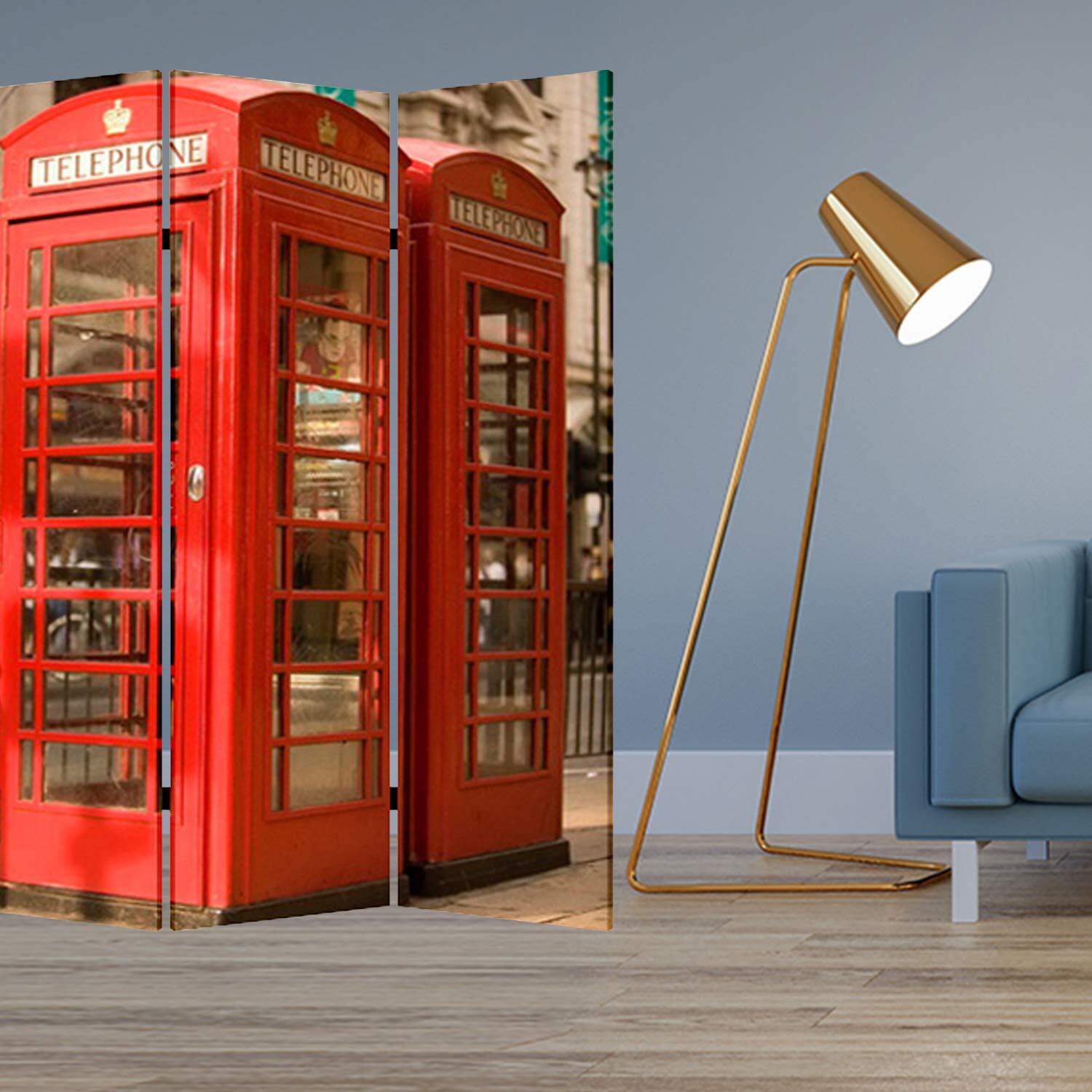 Многоцветный деревянный холст размером 48 X 72 дюйма Лондонский экран 109990₽