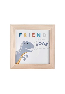 Bella Maison Unisex gerahmtes Poster Friend Roar NEU & OVP