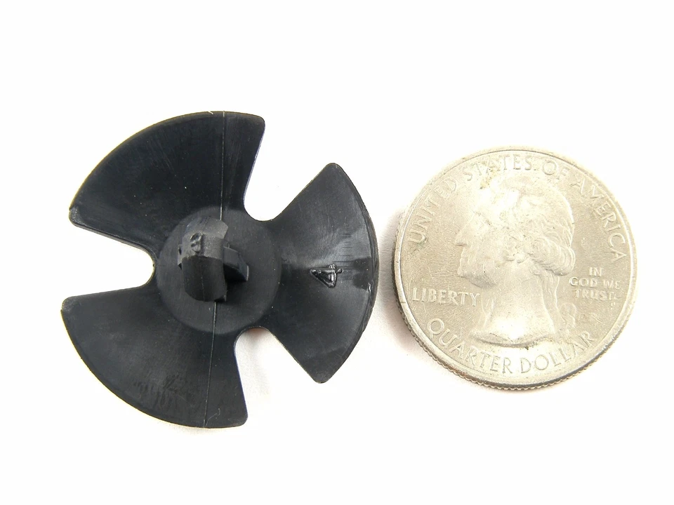 Chrysler Hood Insulation Pad Clips- Fits 1/4" Hole- 1-3/16" Head- 15 clips- #093 - Image 4 of 4