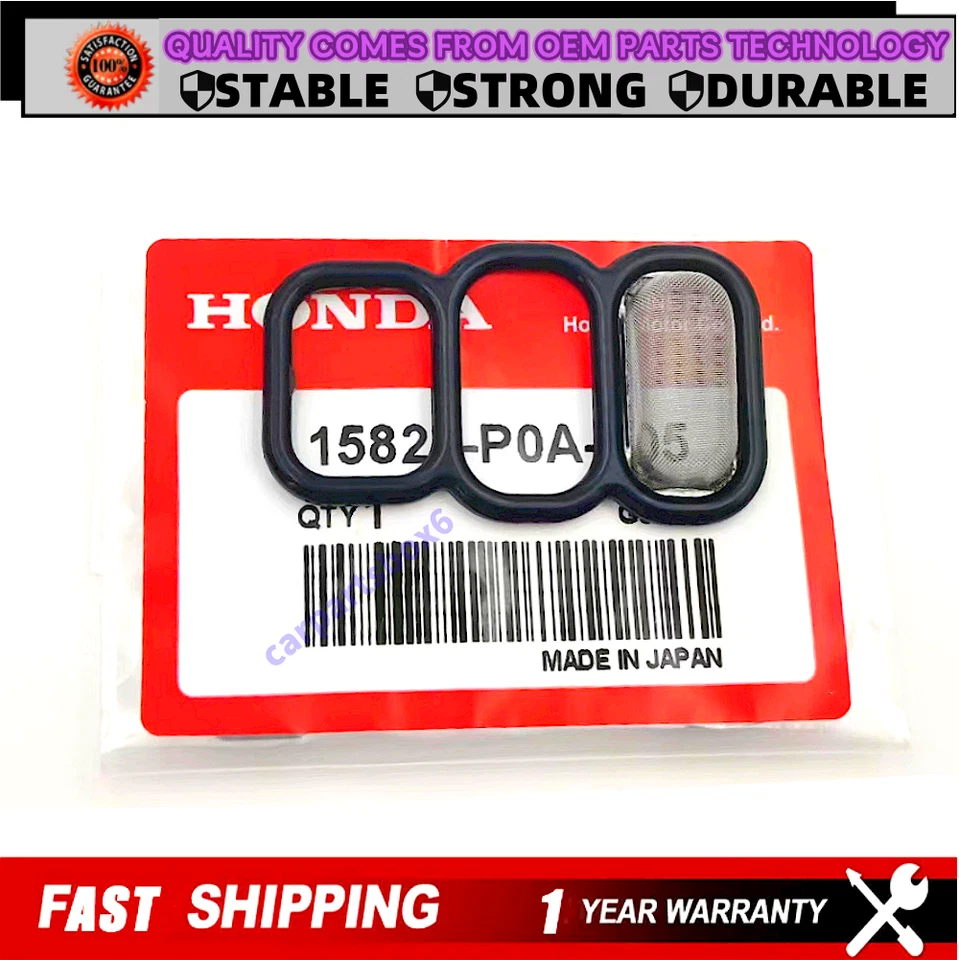 Junta de válvula de carrete solenoide VTEC nueva para Honda Accord Insight Odyssey 1994-2005 Foto 2 de 4