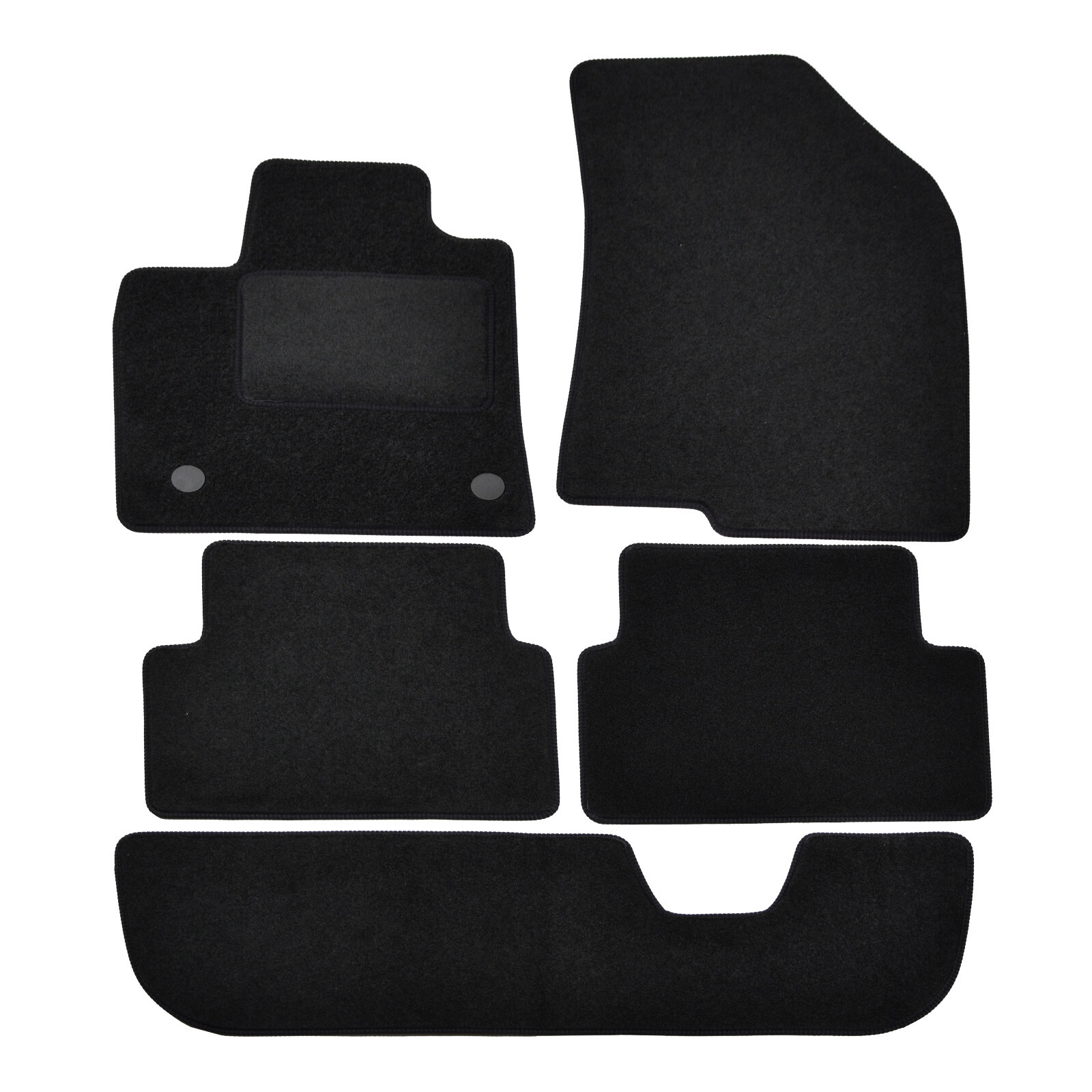 Tapis de sol velours Dacia Jogger 2022 7 places moquette voiture 5 pièces