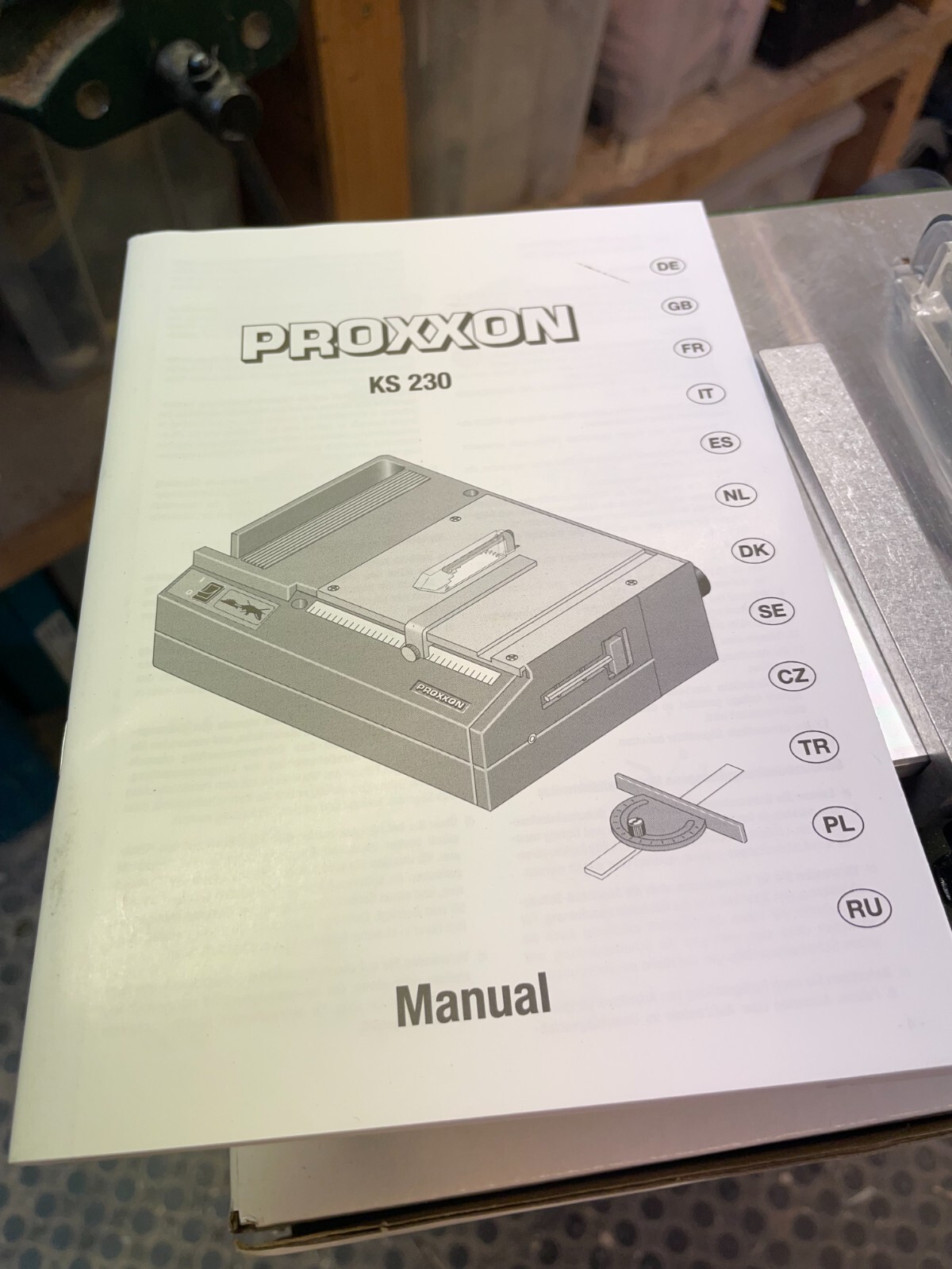 Proxxon Mini Bench Circular Saw KS 230 eBay