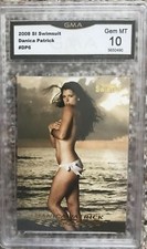 DANICA PATRICK 2008 SPORTS ILLUSTRATED SI SWIMSUIT MODEL # DP6 GRADED 10