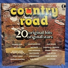 COUNTRY ROAD VINYL LP TAMMY WYNETTE, STONEWALL JACKSON, GOEORGE JONES & MORE