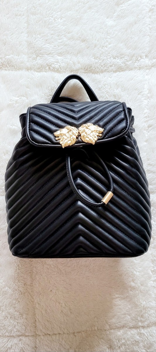 ZARA Black Backpack Used