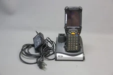 SYMBOL WIRELESS PORTABLE DATA TERMINAL BARCODE SCANNER WITH PS & DOCK MC92N0
