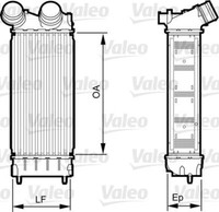 Valeo 818226 LadeluftküHler FüR CitroËN DS Peugeot