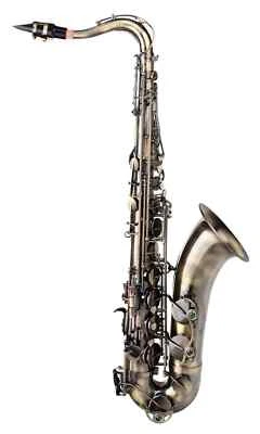 Saxophone Instrument a Vent Bois Sax Tenor Levier Fa# Laiton Coffre Embout Set - Photo 1/4