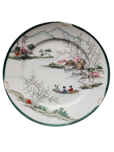 Richard Ginori Oriente Italiano - Deep Plate 24cm Iris Porcelain
