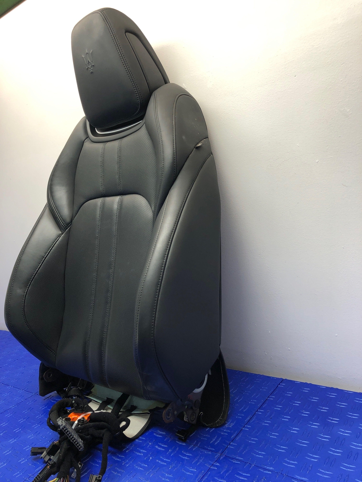 2013-2021 MASERATI QUATTROPORTE M156 FRONT LEFT UPPER SEAT CUSHION W/BAG BLACK