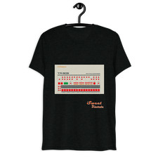 TR-909 restored by Sweet Discrete Short sleeve t-shirt