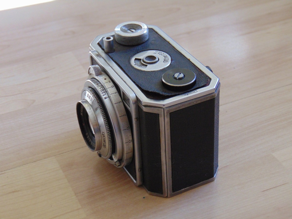 Fotokamera Mimosa II Velax Lens Objektiv Meyer Trioplan 2,9 /50 V