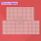 20pcs LED Backlight Strips For Samsung UN60JS7000F UN60JS8000F UE60JU6800K