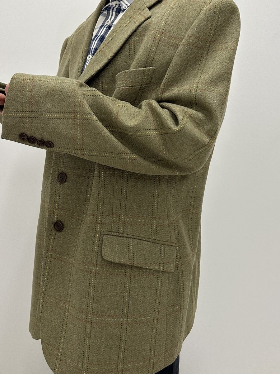 ジャケット・アウター Barbour double twist tweed jacket Barbour Double Twist Tweed Shooting Jacket 100% Merino 2 Ply