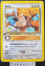 Carte Pokémon MELO 20/111 Rare Néo Génésis Wizards EDITION 1 FR