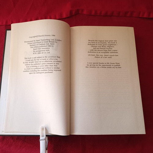 Darkness Comes, Dean R Koontz, Book Club Associates Hardback & Dustjacket, 1984 - Picture 11 of 12