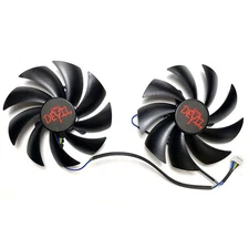 Graphics Card Cooling Fan for PowerColor RX580 590 Red Devil #HELG