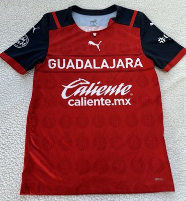 Puma Chivas de Guadalajara 21/22 Third Soccer Futbol Jersey Men s M Red