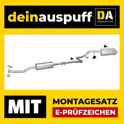Auspuffanlage für Citroen C2 1.6 / Peugeot 1007 1.6 E412
