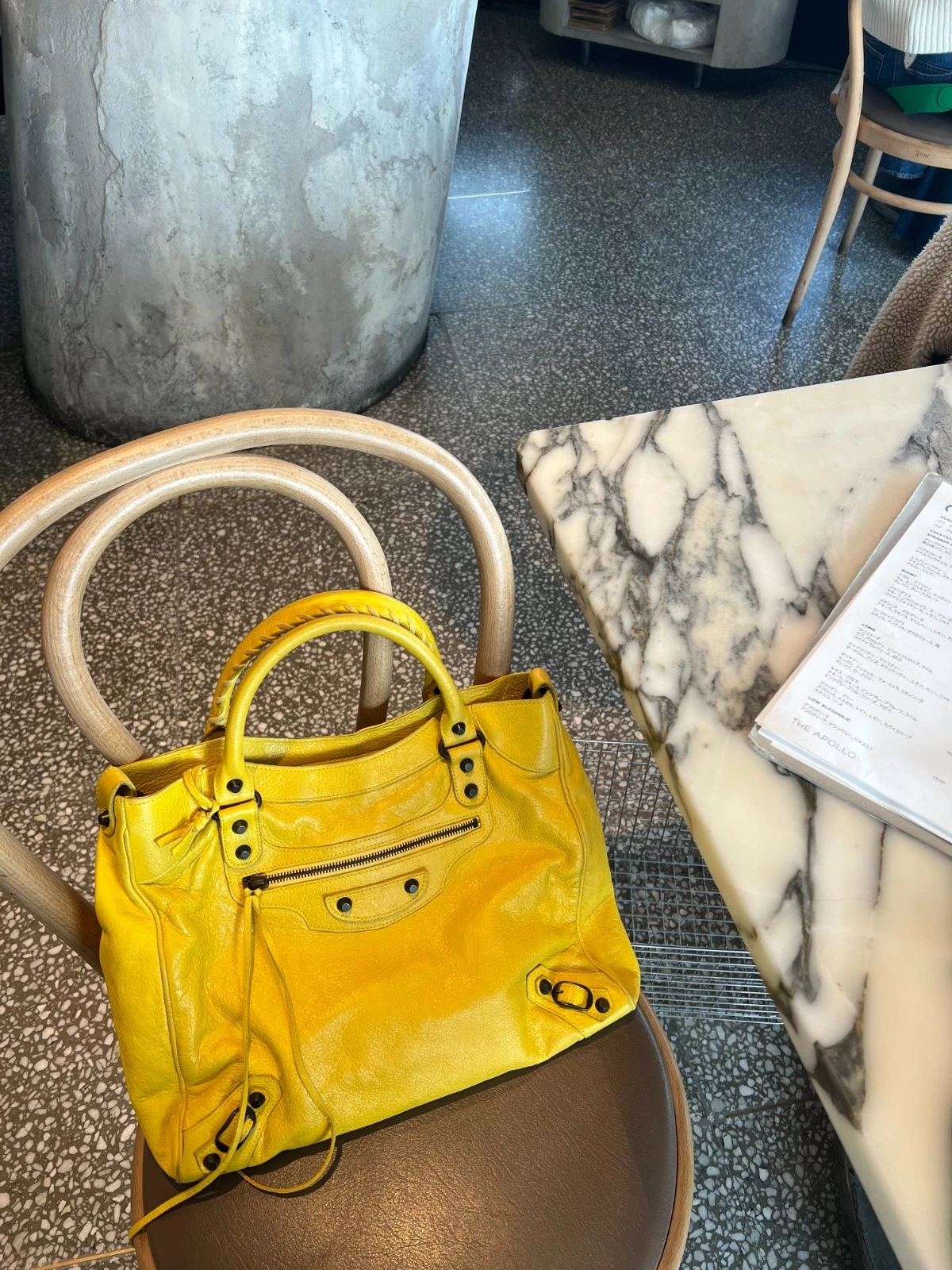 Balenciaga — Authentic Vintage Balenciaga Velo Yellow (Entrupy Certified)