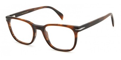 David Beckham Brille DB 1107 BROWN HORN 52/20/150 Herren