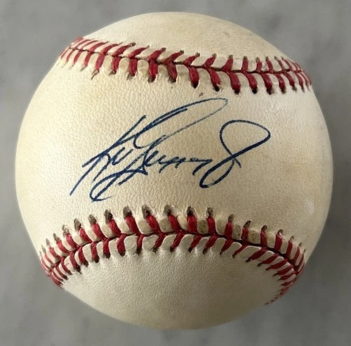 KEN GRIFFEY JR AUTOGRAPH SIGNED RAWLINGS OAL BASEBALL SEATTLE MARINERS HOF JSA
