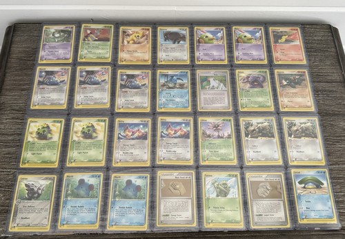 Pokemon E Reader Non Holo Card Lot of 28 Sandstorm Cards Azurill Skitty ...