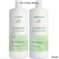 Wella Elements Renewing Shampoo and Conditioner Duo Pack 1000ml x2 FREE 24HR DEL